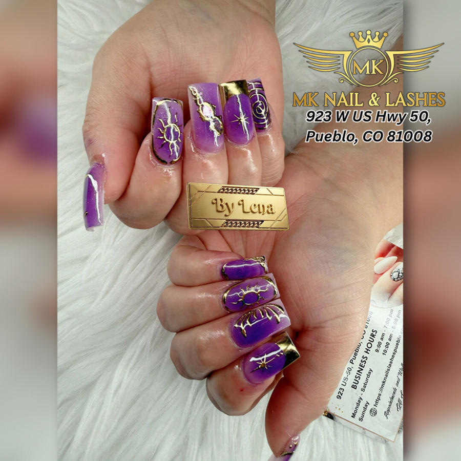 nail design by MK Nails & Lashes
